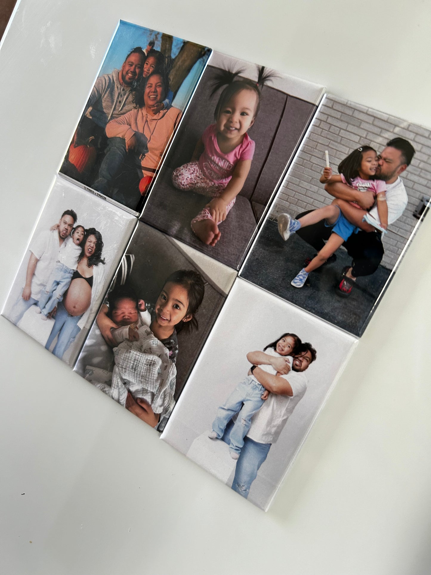 Custom Rectangle Photo Magnets Sets